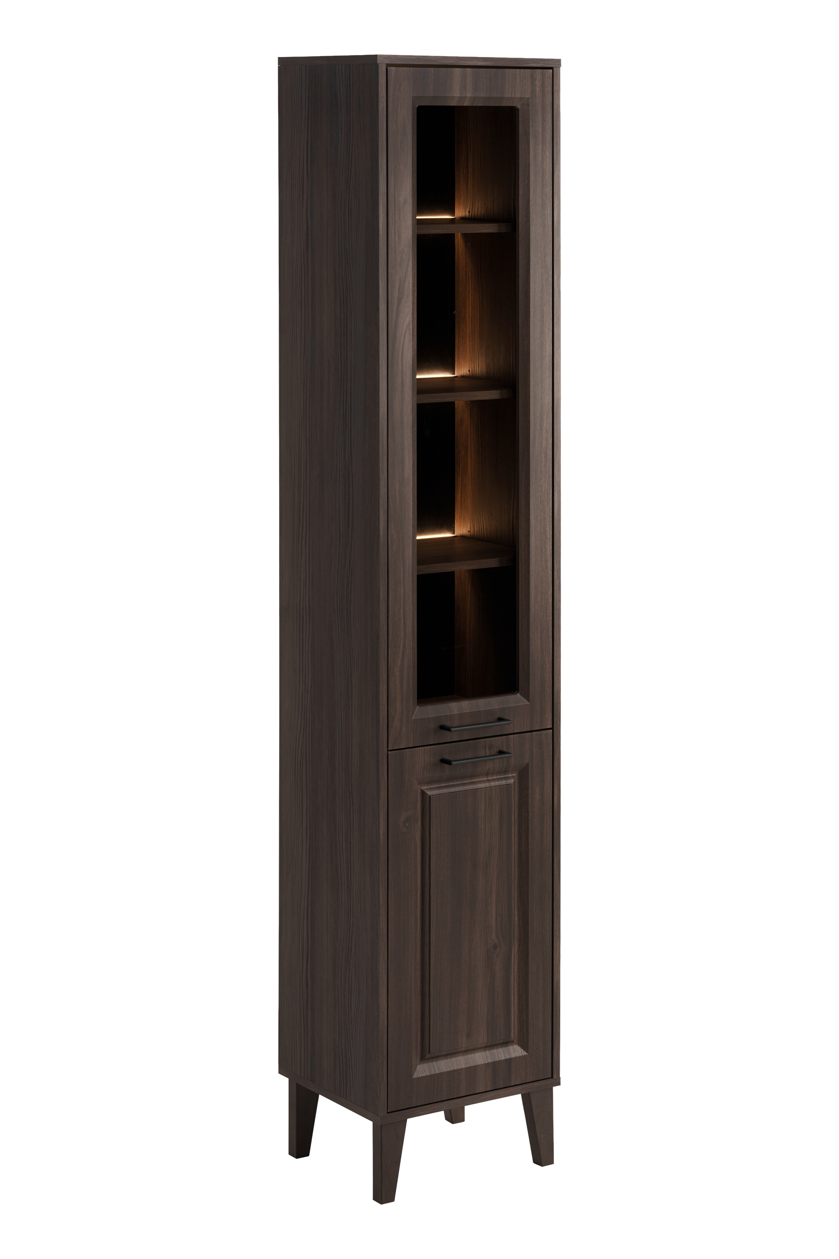 DOROTHY RISTRETTO fürdőszoba bútor Magas szekrény 40 cm 2 ajtós – DOROTHY RISTRETTO 80-40-2D Olcsó konyhabútor, elemes konyhabútor Budapesten, fürdőszobabútor és sarokgarnitúra akár féláron! Gyors szállítás, hatalmas választék Robinagyker.hu-n.