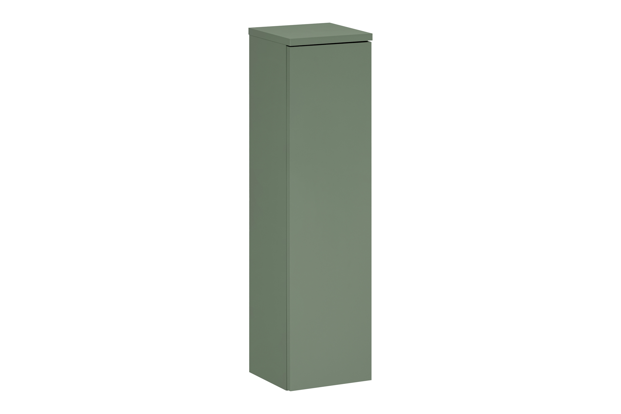 SOMBRA GREEN fürdőszoba bútor 100 cm-es tároló összeállítás tükrös szekrénnyel és felső szekrénnyel – SET-SOG 100CM MC UC Felső fürdőszoba szekrény 20 cm, 1 ajtós, LED-világítással – SOMBRA GREEN 83-20-1D
