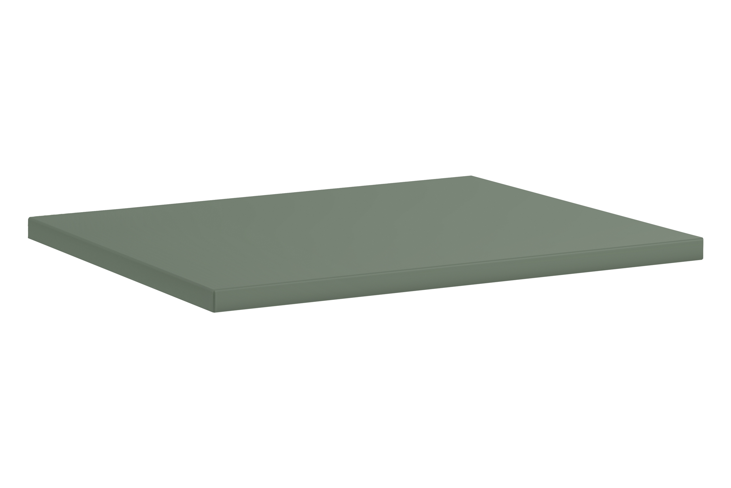 SOMBRA GREEN fürdőszoba bútor 60 cm-es fürdőszoba bútor szett munkalappal, SLIM fekete mosdóval és SIRIUS LED tükörrel – SET-SOG B GREEN 60CM UN SLIM-BL LU Munkalap 60 cm – GREEN 89-60-46 M