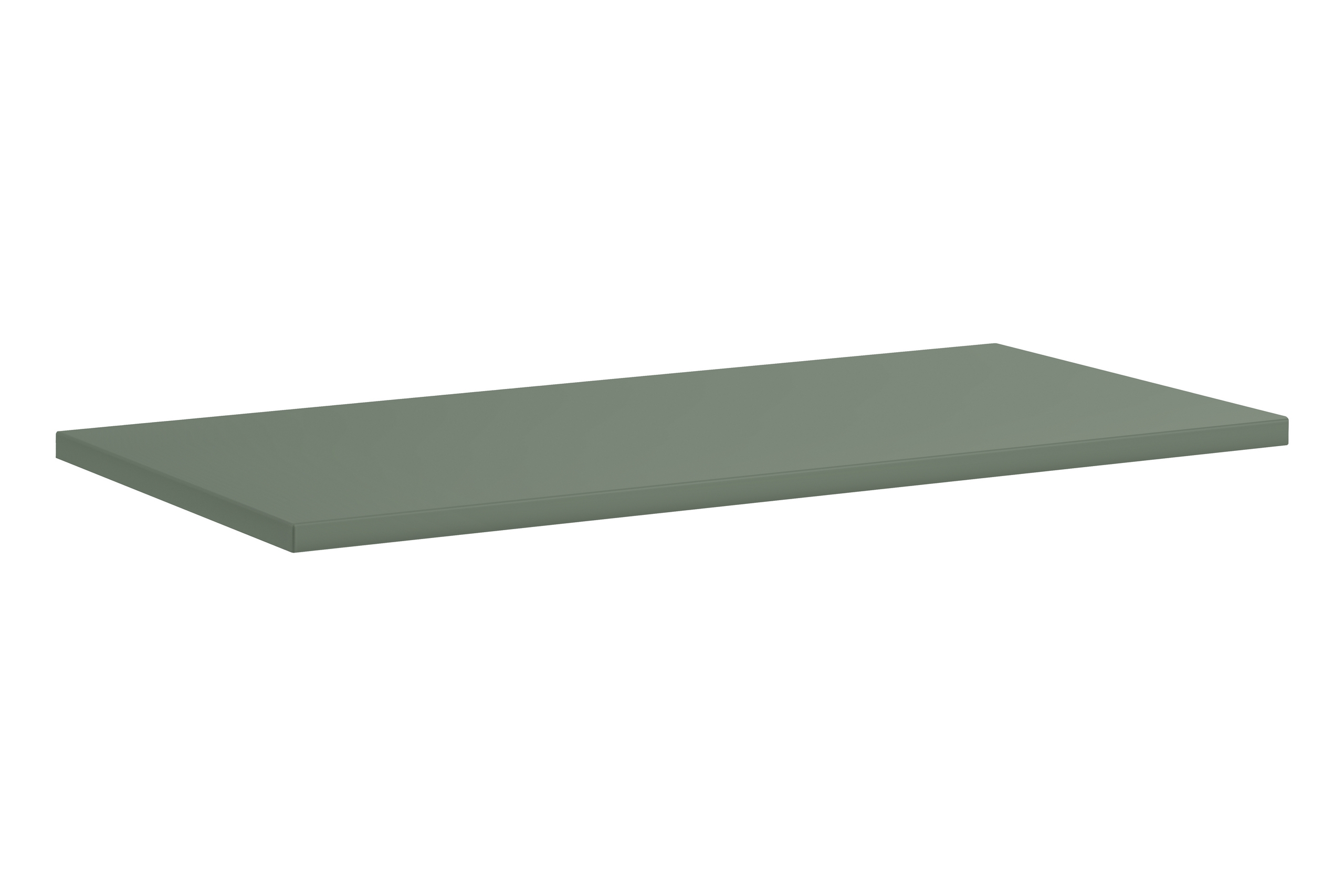 SOMBRA GREEN fürdőszoba bútor 100 cm-es fürdőszoba bútor szett munkalappal és LENA pultra ültethető mosdóval – SET-SOG B GREEN 100CM UN LENA-MB Munkalap 100 cm – GREEN 89-100-46 M
