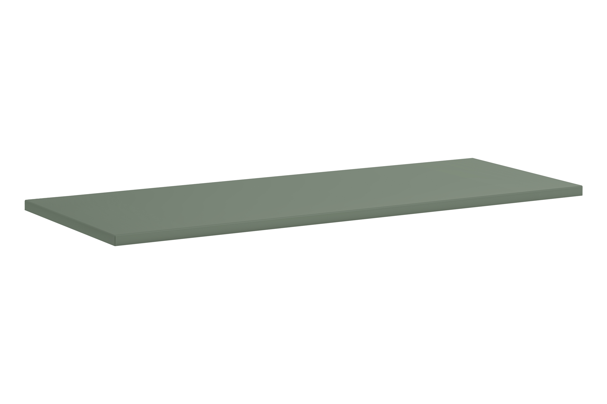 SOMBRA GREEN fürdőszoba bútor 140 cm-es fürdőszoba bútor szett munkalappal és szennyestartós szekrénnyel – SET-SOG B GREEN 140CM LB Munkalap 140 cm – GREEN 89-140-46 M
